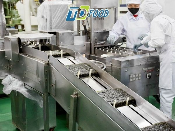 Quy trình sản xuất snack rong biển giòn chuẩn vị